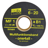 gelbrot Multifunktionsband one4all anthrazit 8 m Rolle...